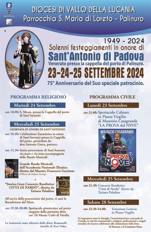 Palinuro, Sant'Antonio 2024 